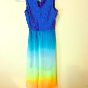 Rainbow dress